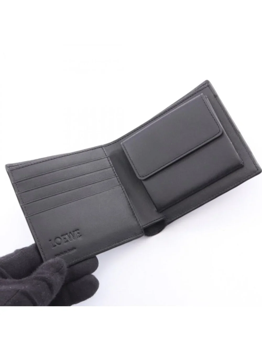 Loewe Bifold Wallet Coin Leather